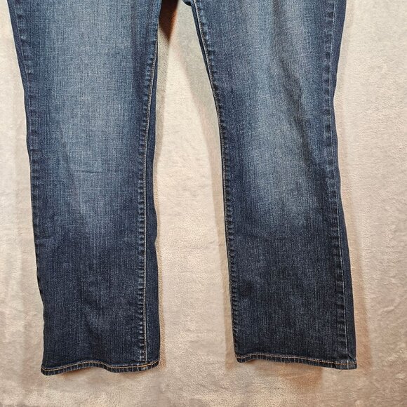 OLD NAVY THE DIVA Boot Cut Medium Wash Womens 16 short Casual Denim mom Rodeo - Picture 11 of 14